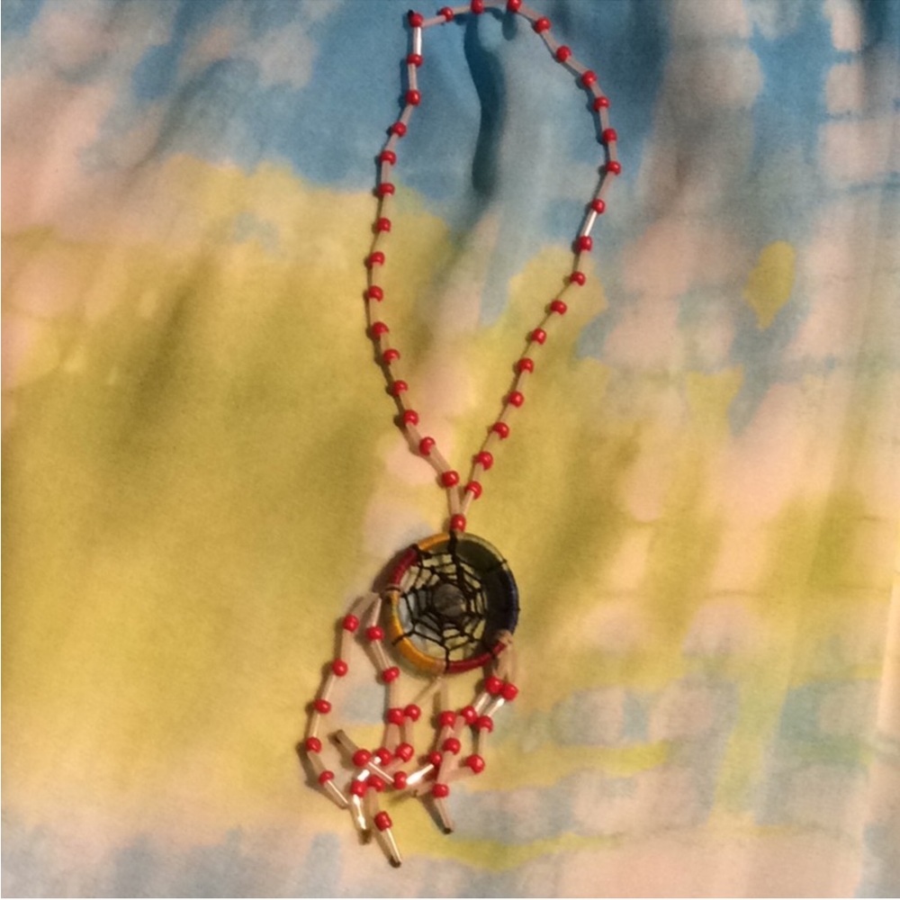 🌹Beaded dream catcher
